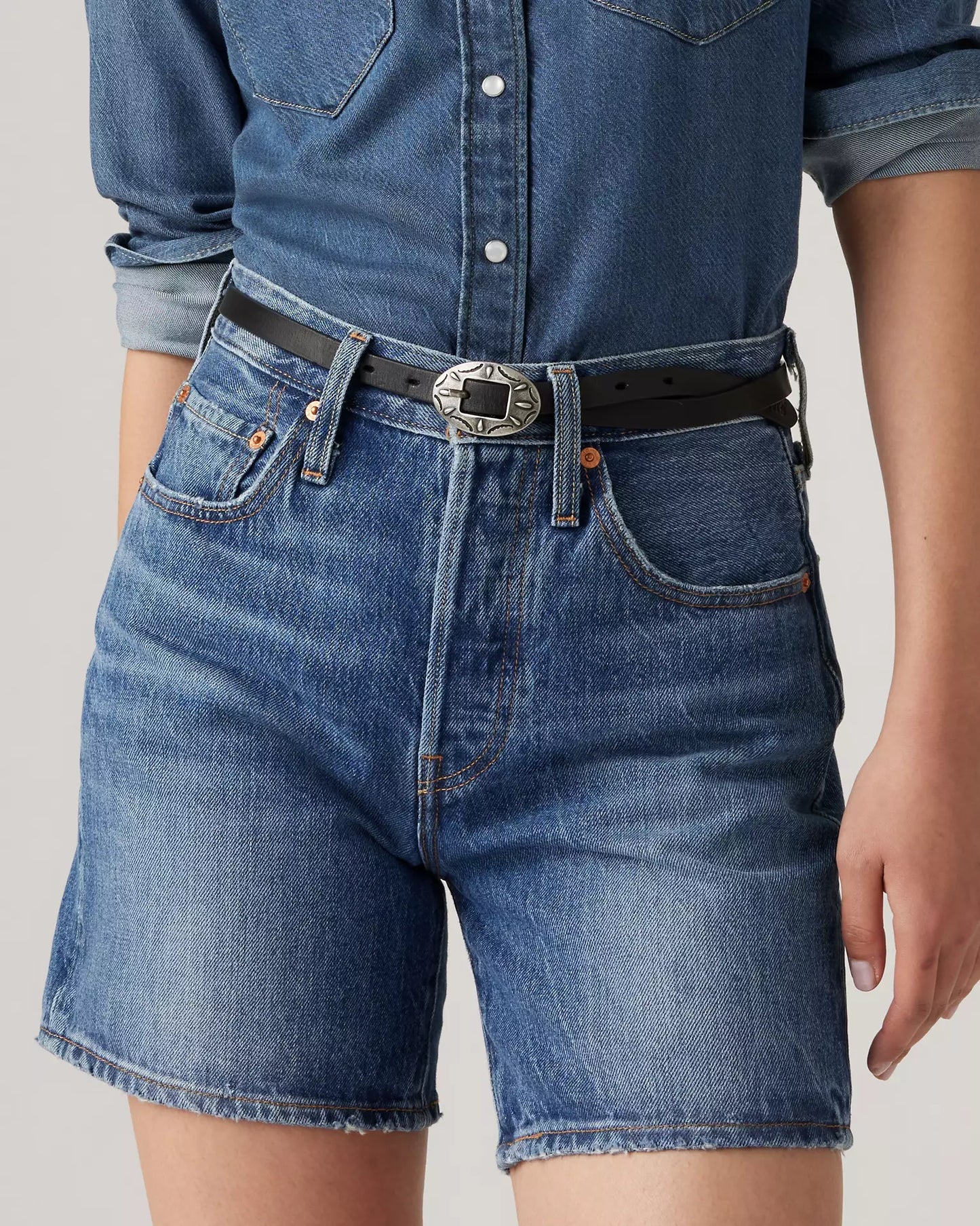 Levi’s / 501 Mid Thigh Short - Blue Beauty (30,31)
