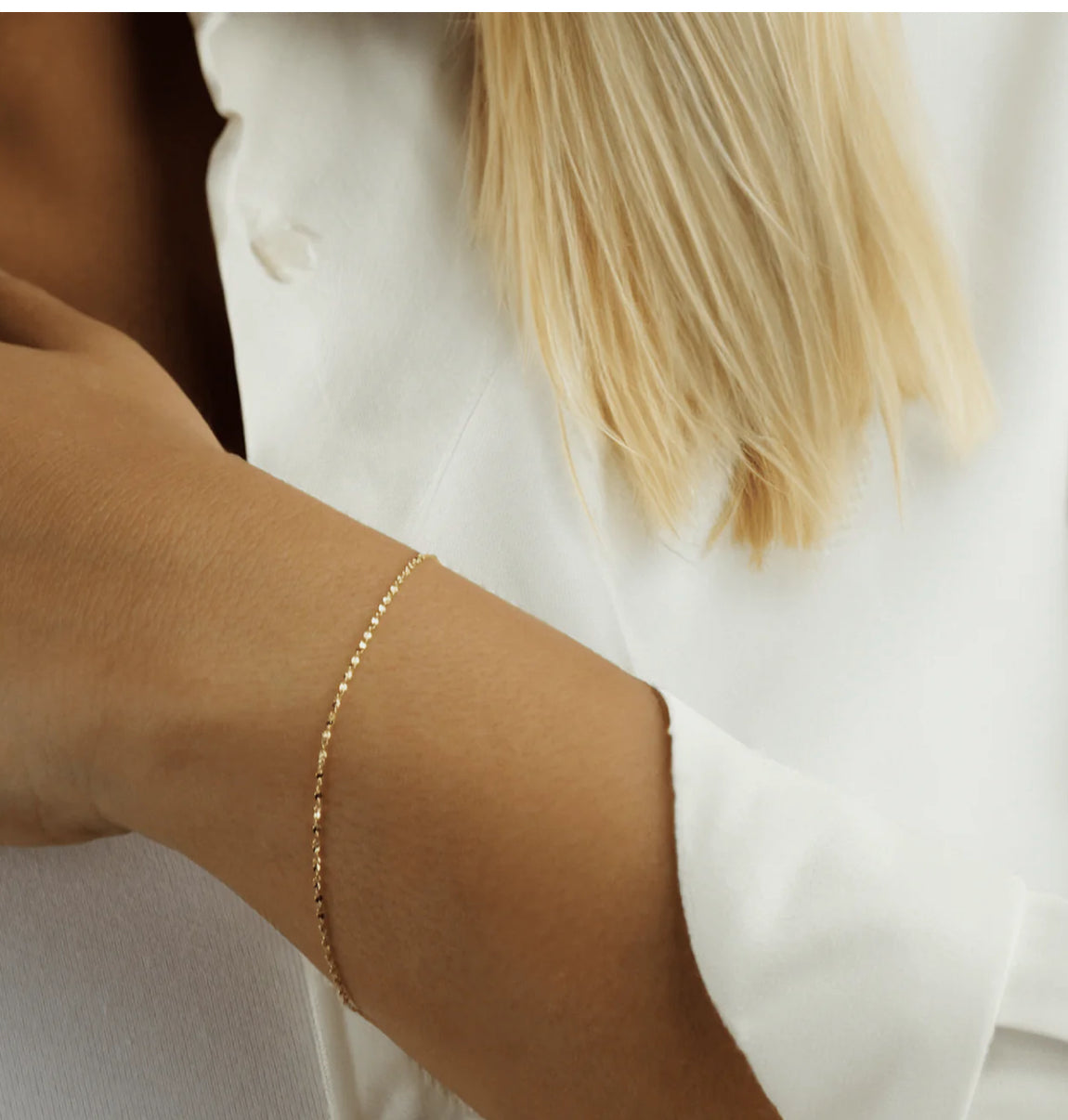 Eliasz eLLa / Filo di Seta Bracelet in Silver & Gold