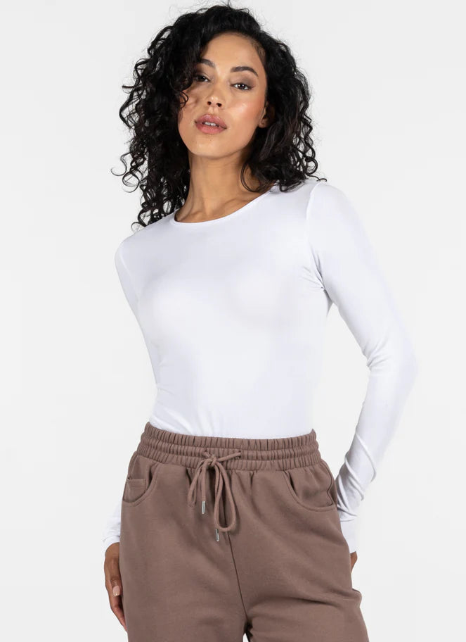 C’est Moi / Bamboo Crewneck Top (2 Colors) ONE SIZE