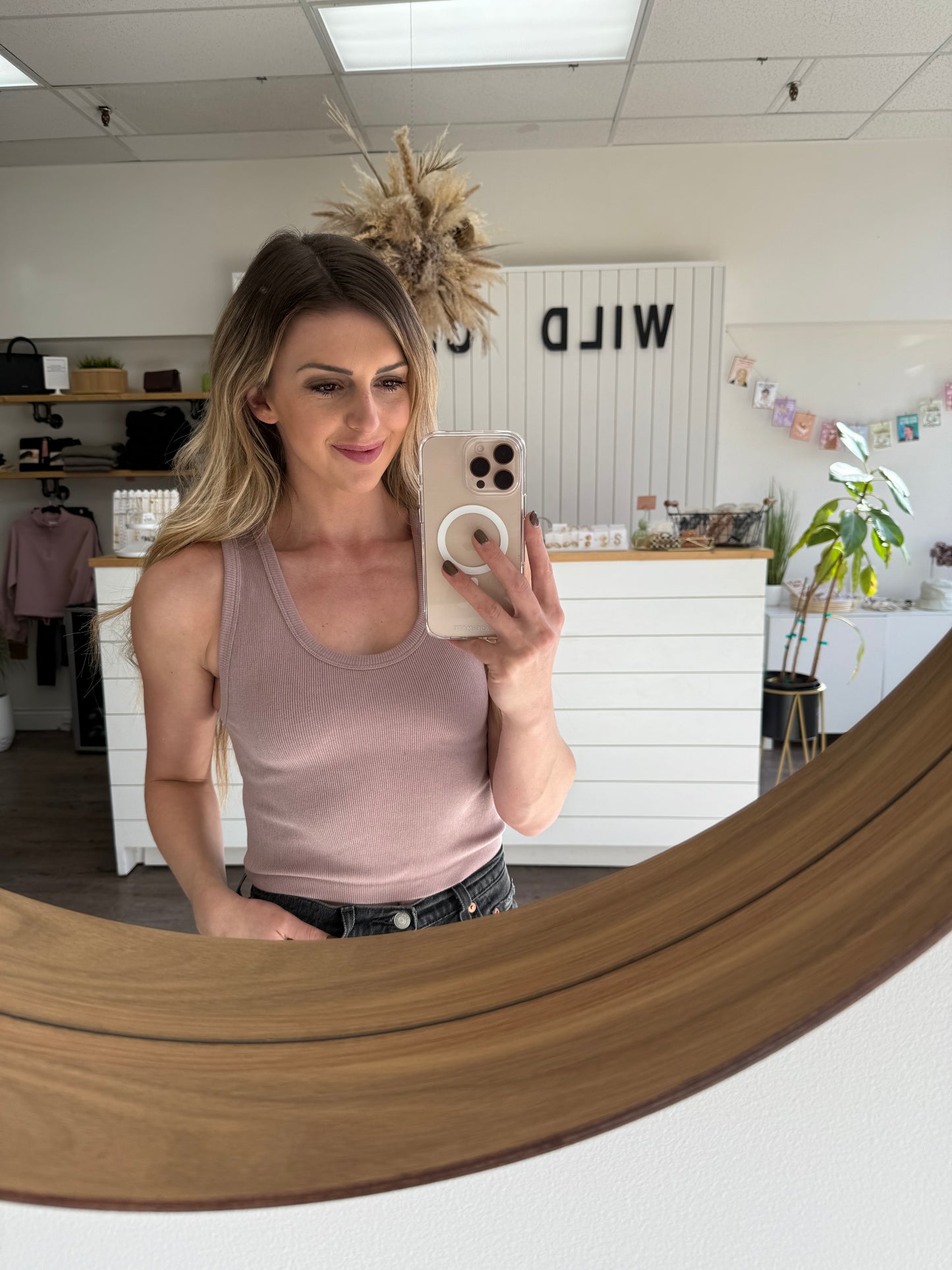 C’est Moi / Bamboo Rib Scoop Neck Tank (One Size / 3 Colors)