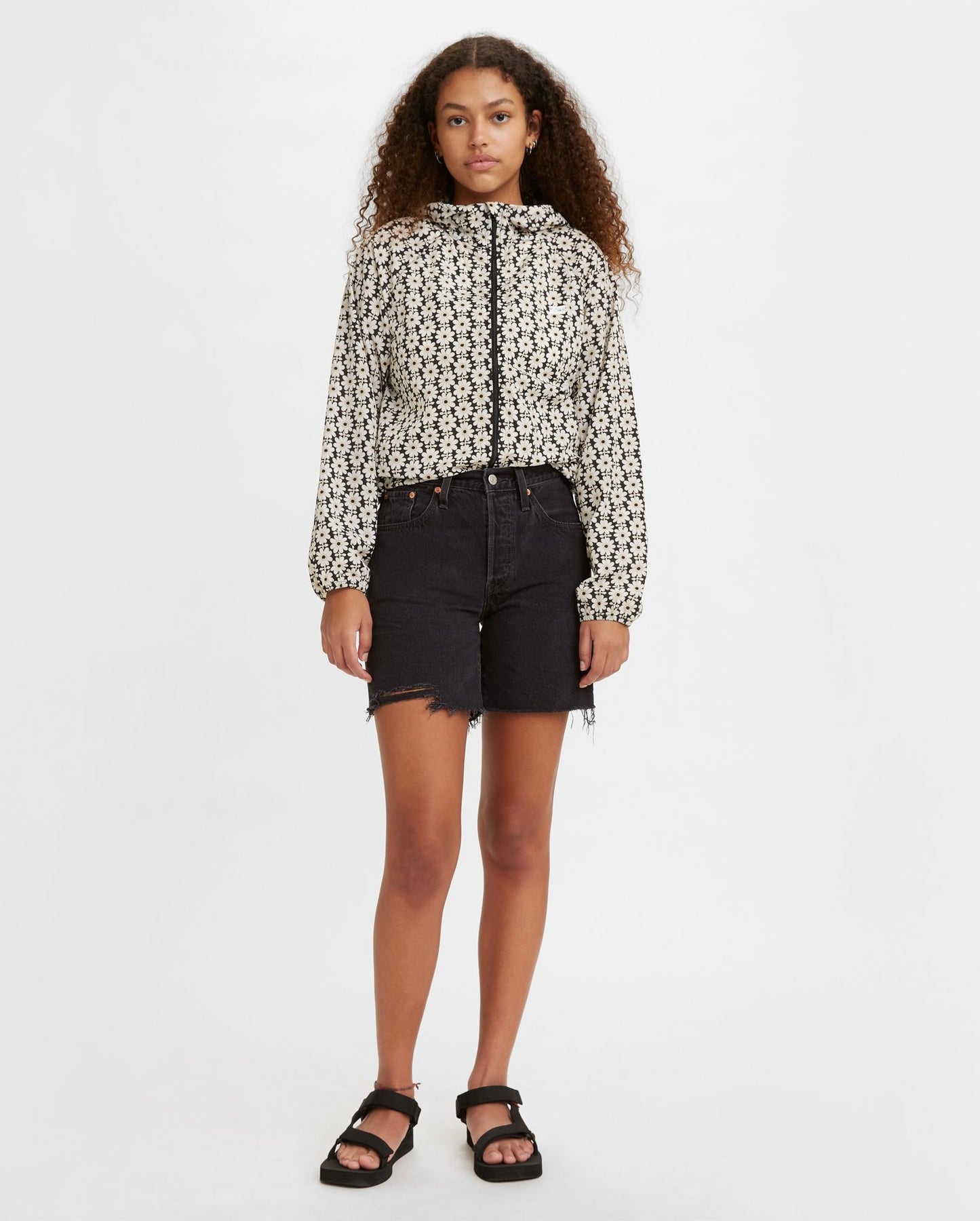 Levi’s / 501 Mid Thigh Short - Lunar Black