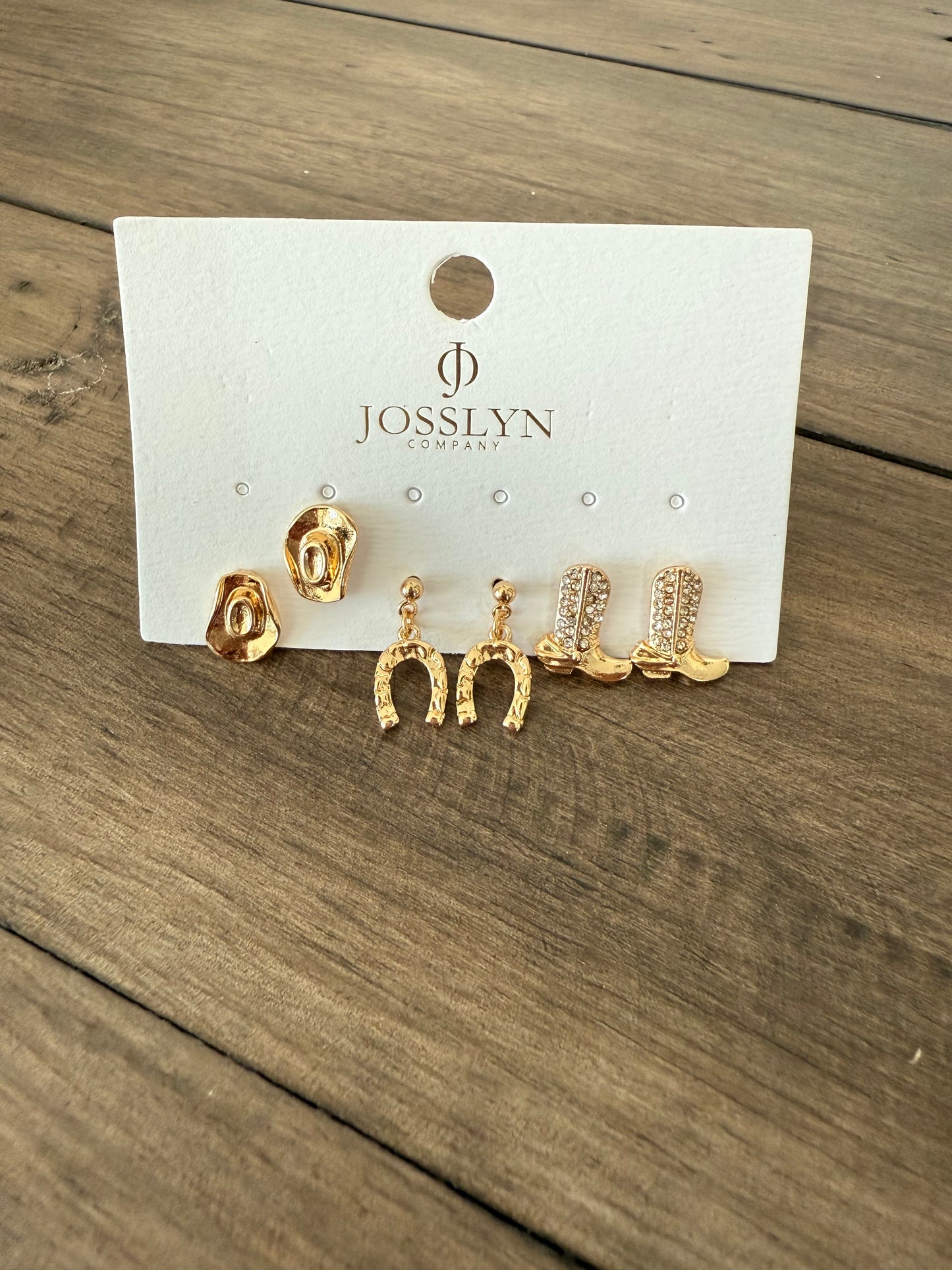 WC / Western Trio Earrings