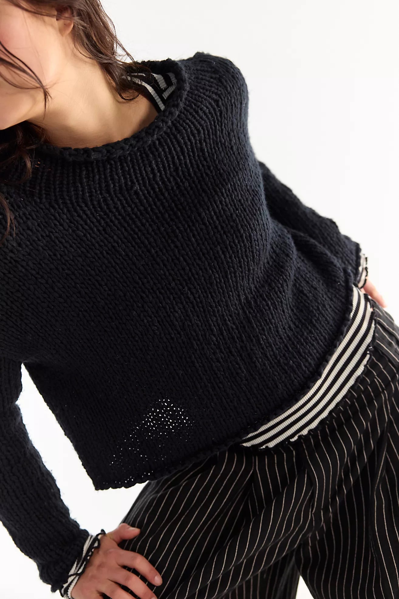 Free People / Opal Sweater in Black