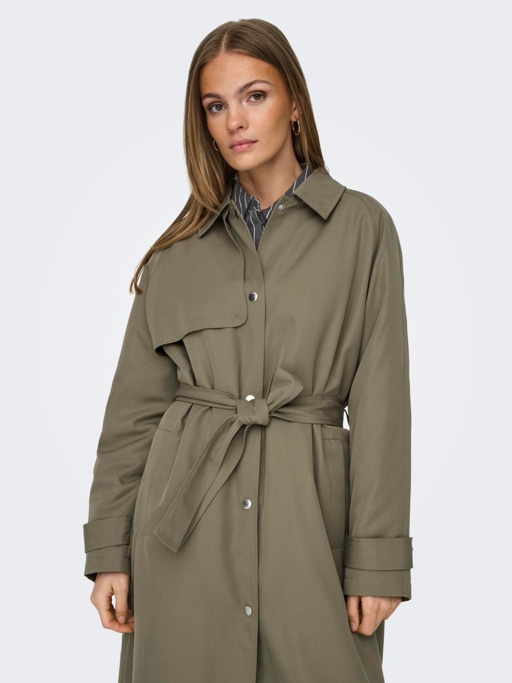 Chloe Metal Trenchcoat