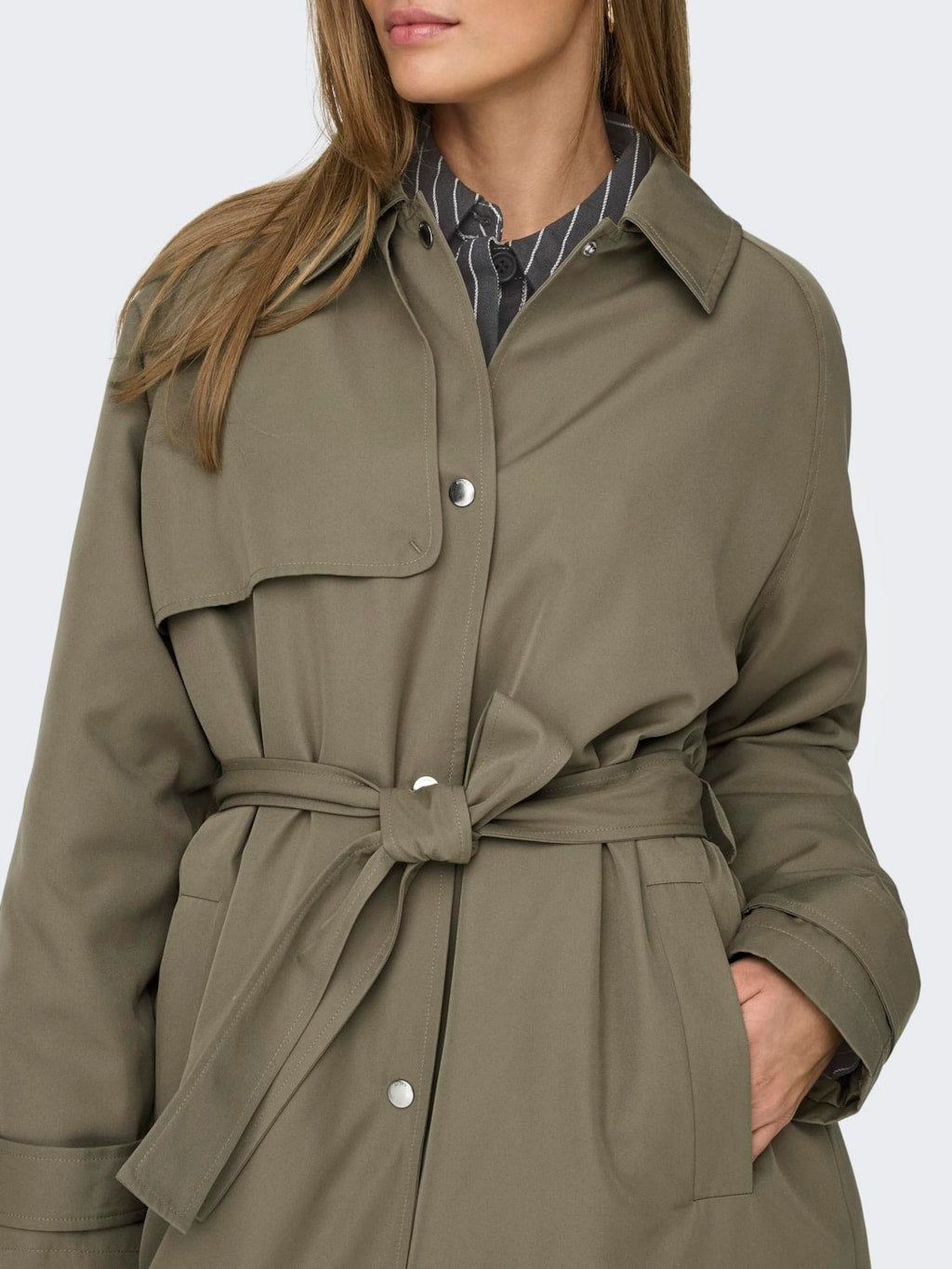 Chloe Metal Trenchcoat