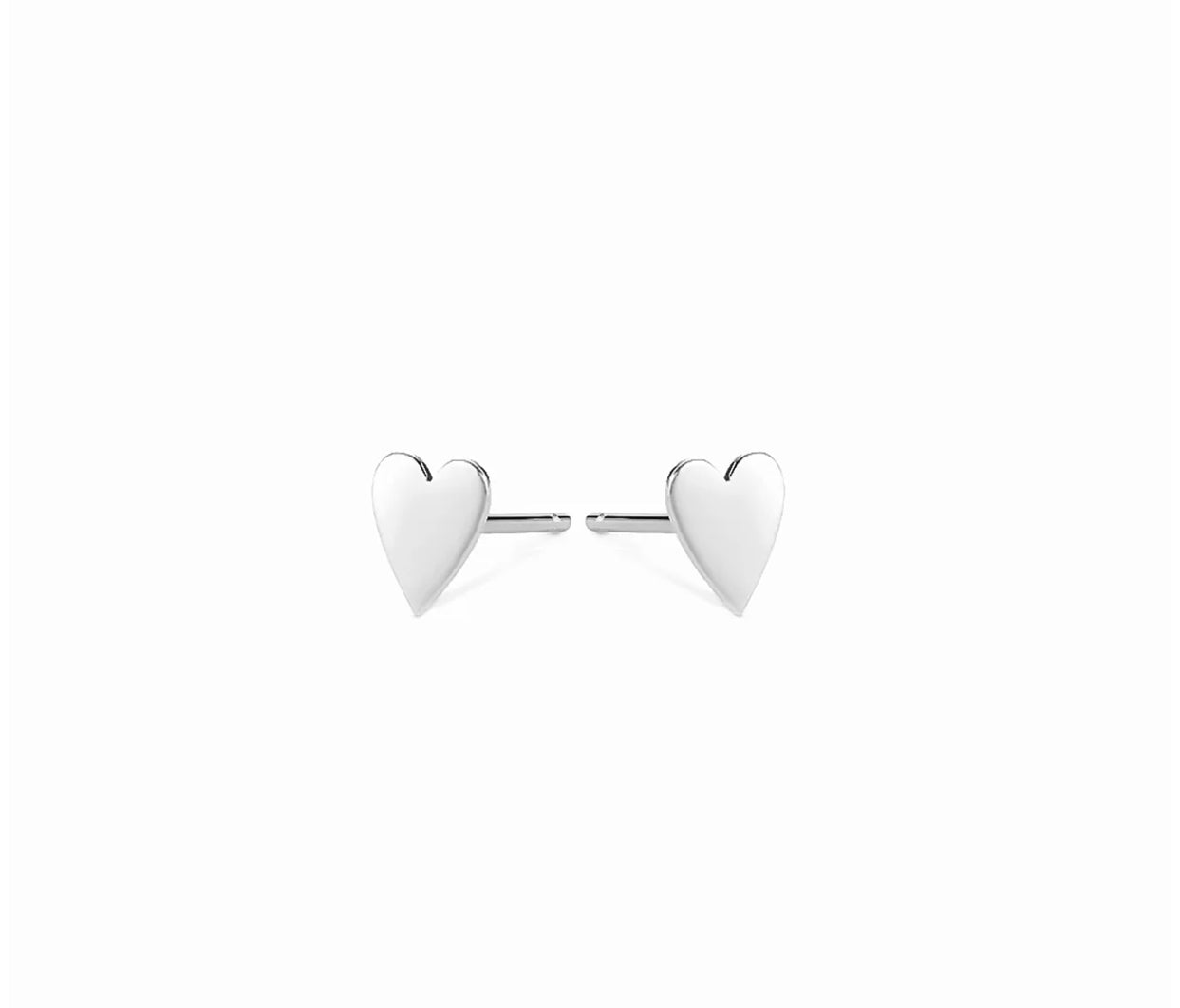 eLiasz & eLLa / Petite Heart Studs (Gold & Silver