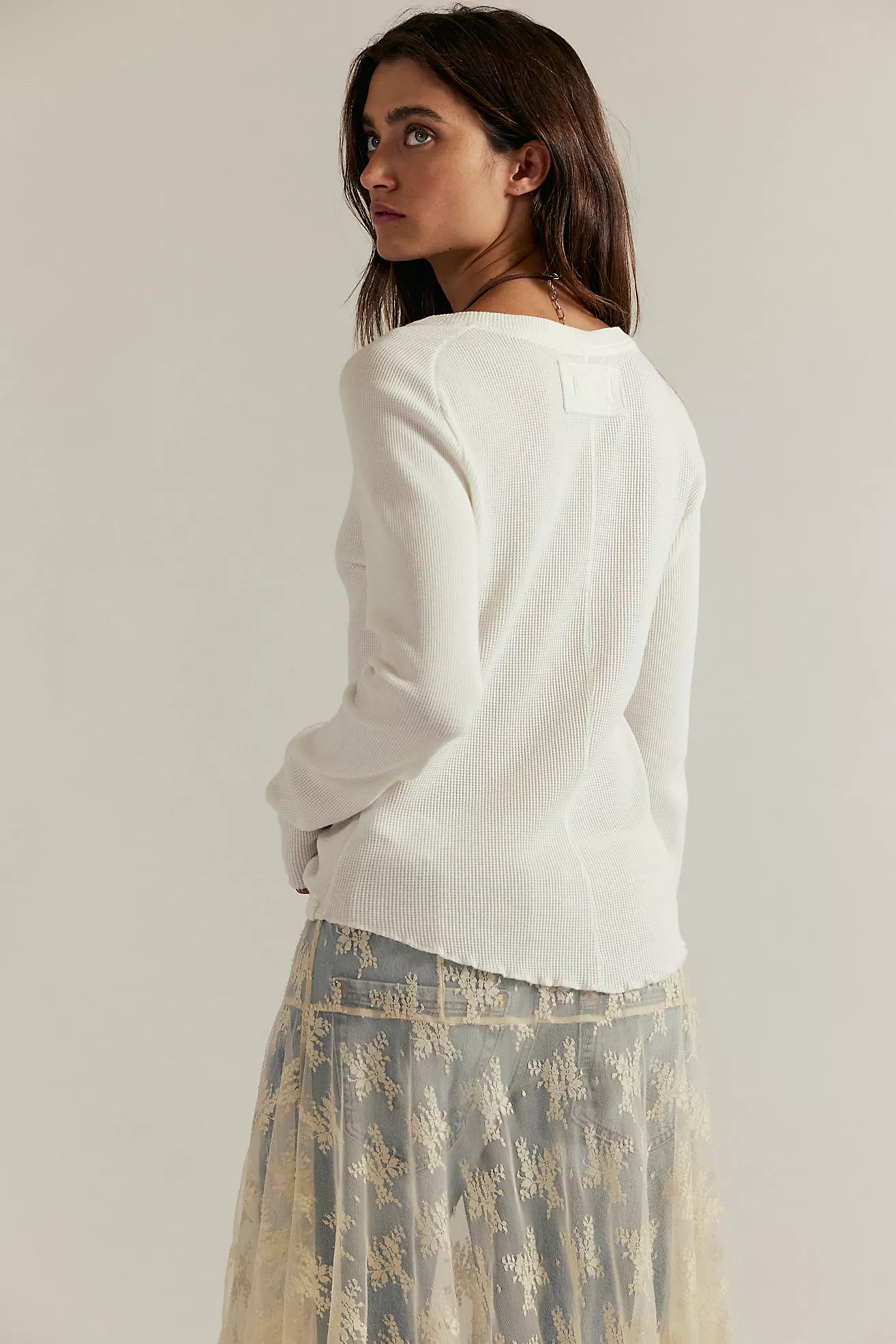 Free People / Easy Does It in White