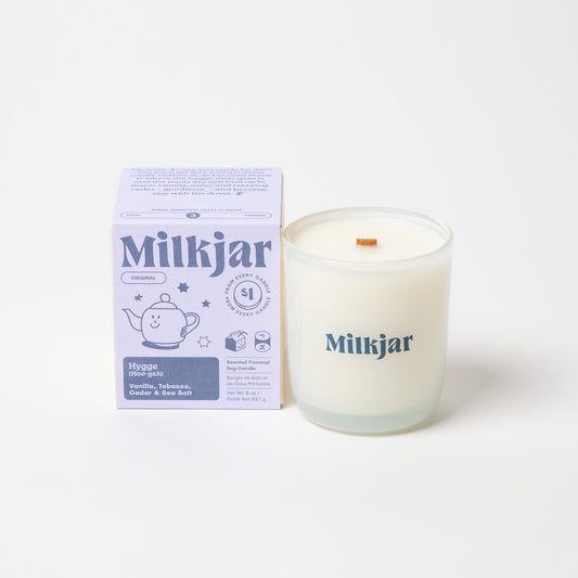 Milk Jar / Hygge Candle