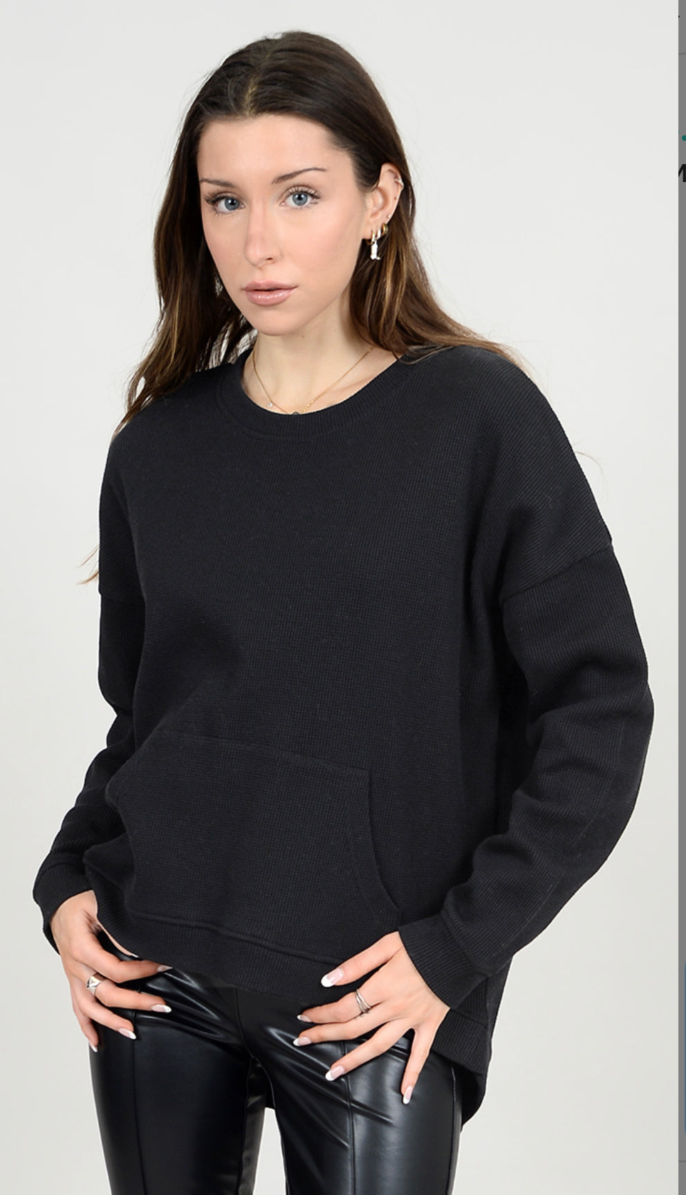 RD Style Shia Waffle Knit