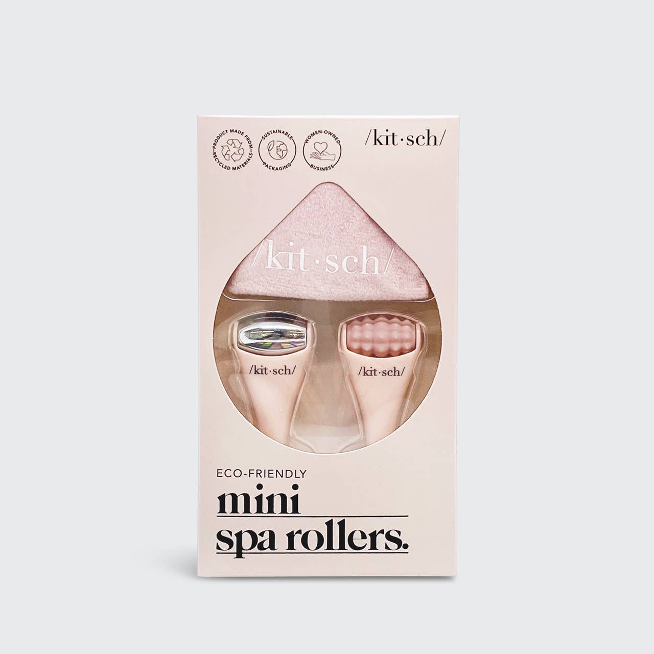 Kitsch / Mini Spa Rollers 2pc Set