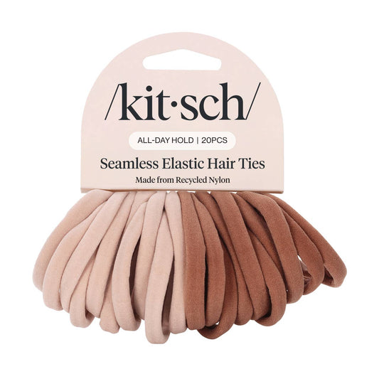 Kitsch / Nylon Elastics 20pc set - Blush