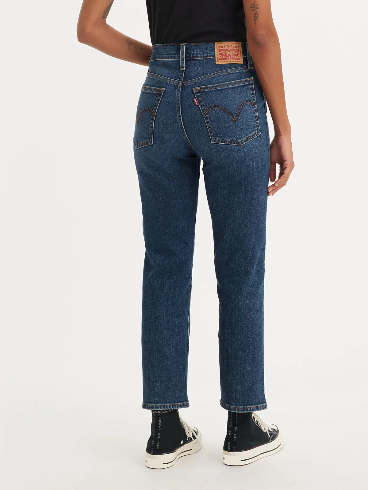 Levi’s / WEDGIE STRAIGHT INDIGO HERE WE GO