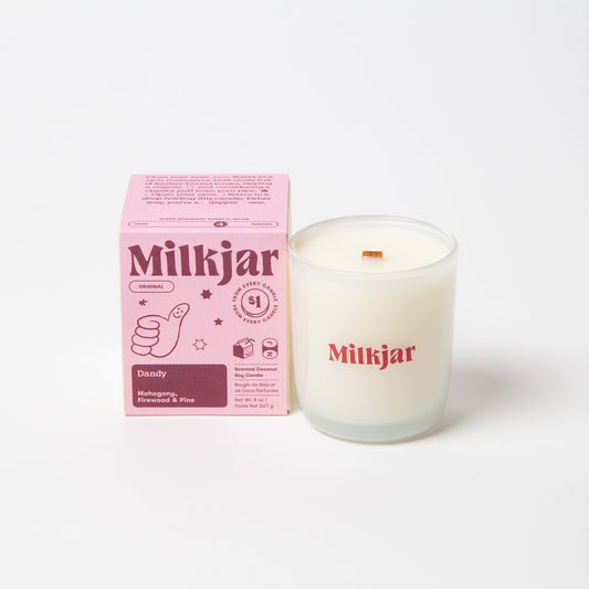 Milk Jar / Dandy Candle