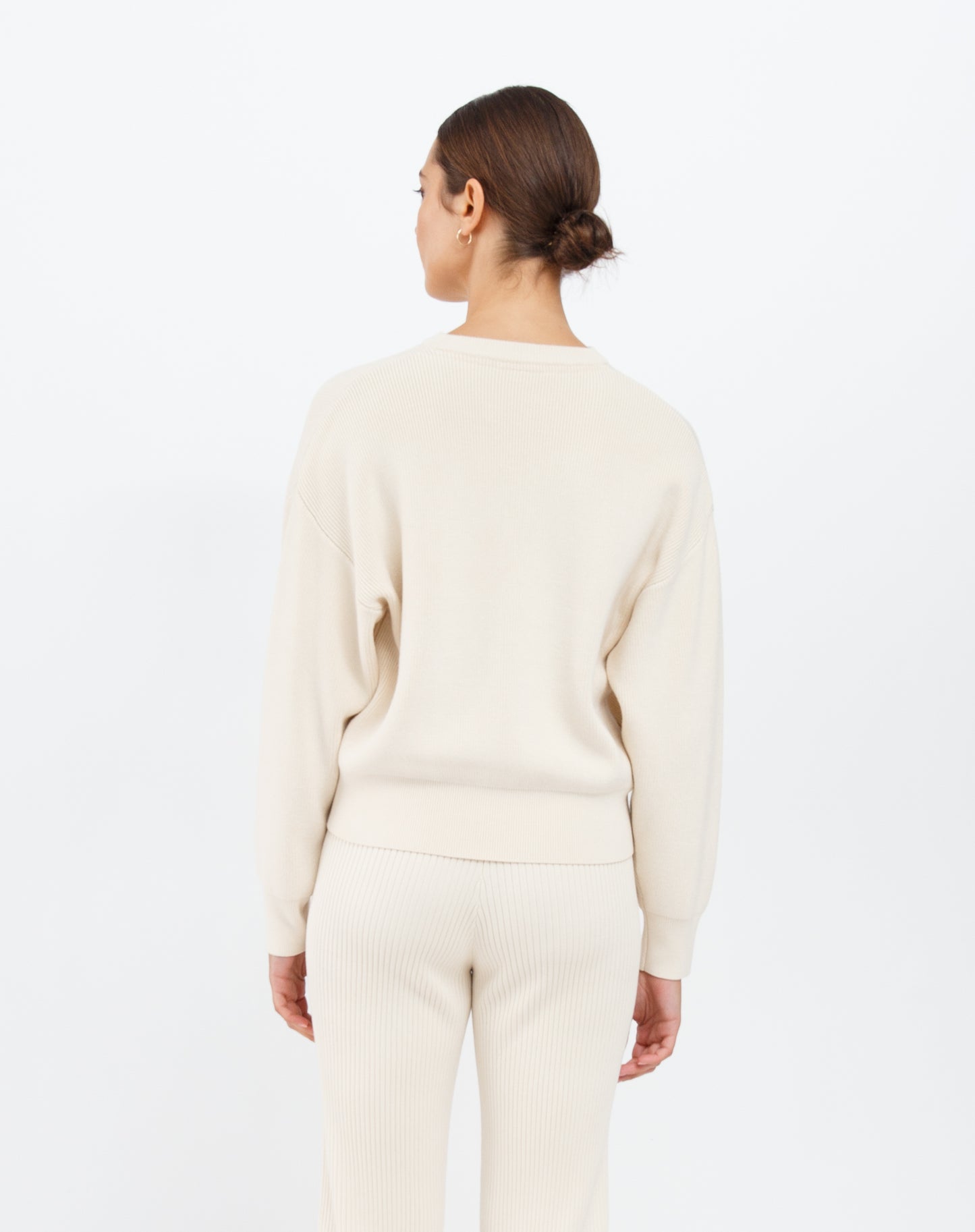 Brunette the Label / Olivia Rib Knit Crew (2 Colors)