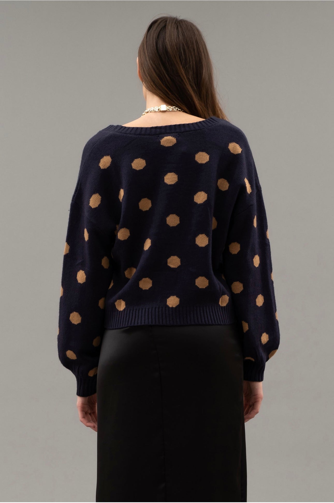 WC Polka Dot Cardigan