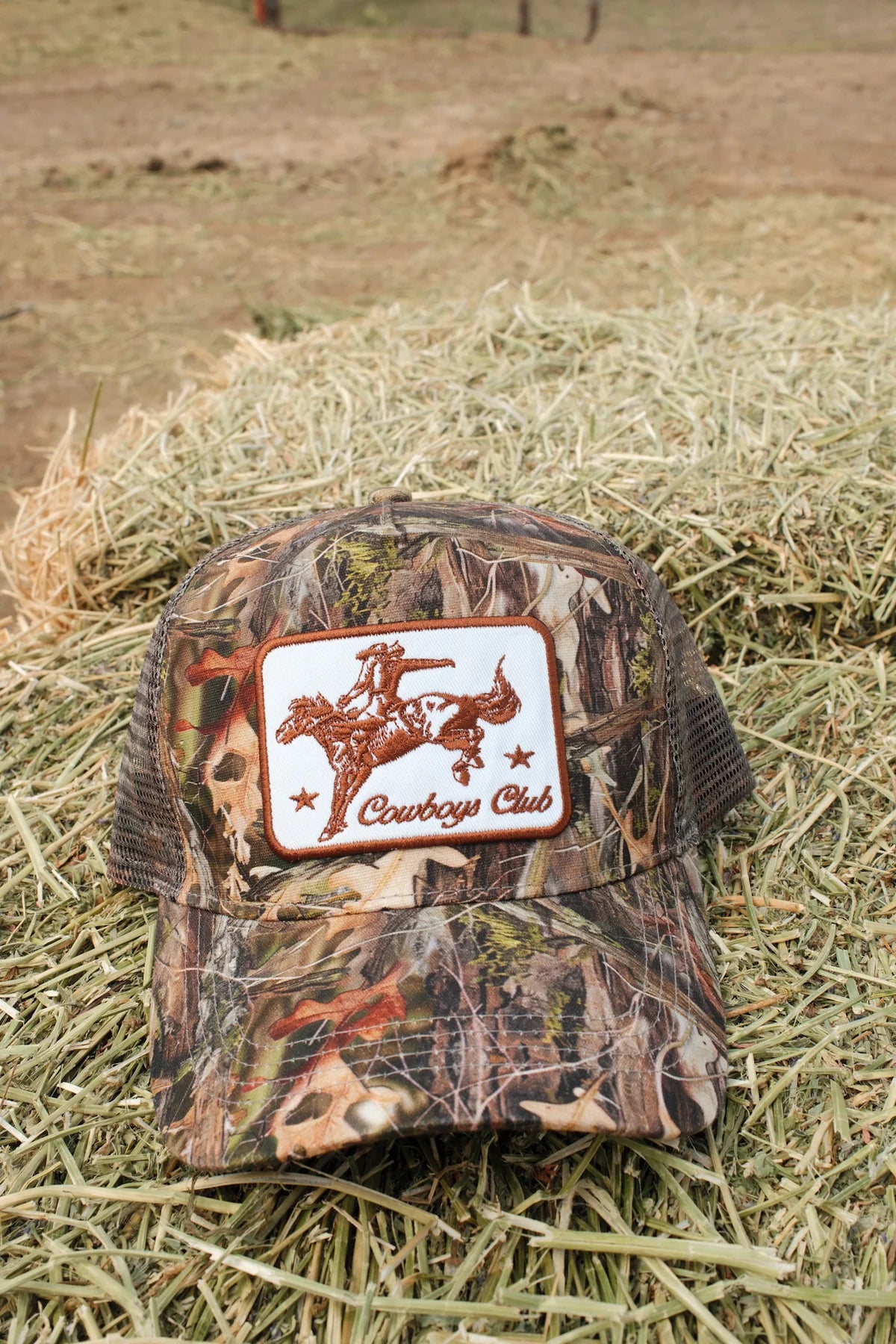 WC / Cowboy Club Camo Trucker Hat