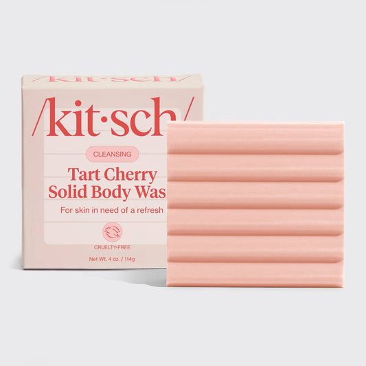 Kitsch / Cleansing Tart Cherry Solid Body Wash