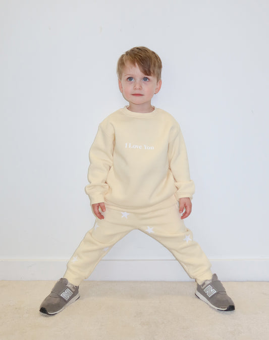 Brunette the Label / LITTLE All Over Stars Joggers
