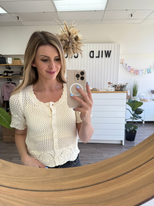 Vero Moda / Sandia Short Sleeve Cardigan