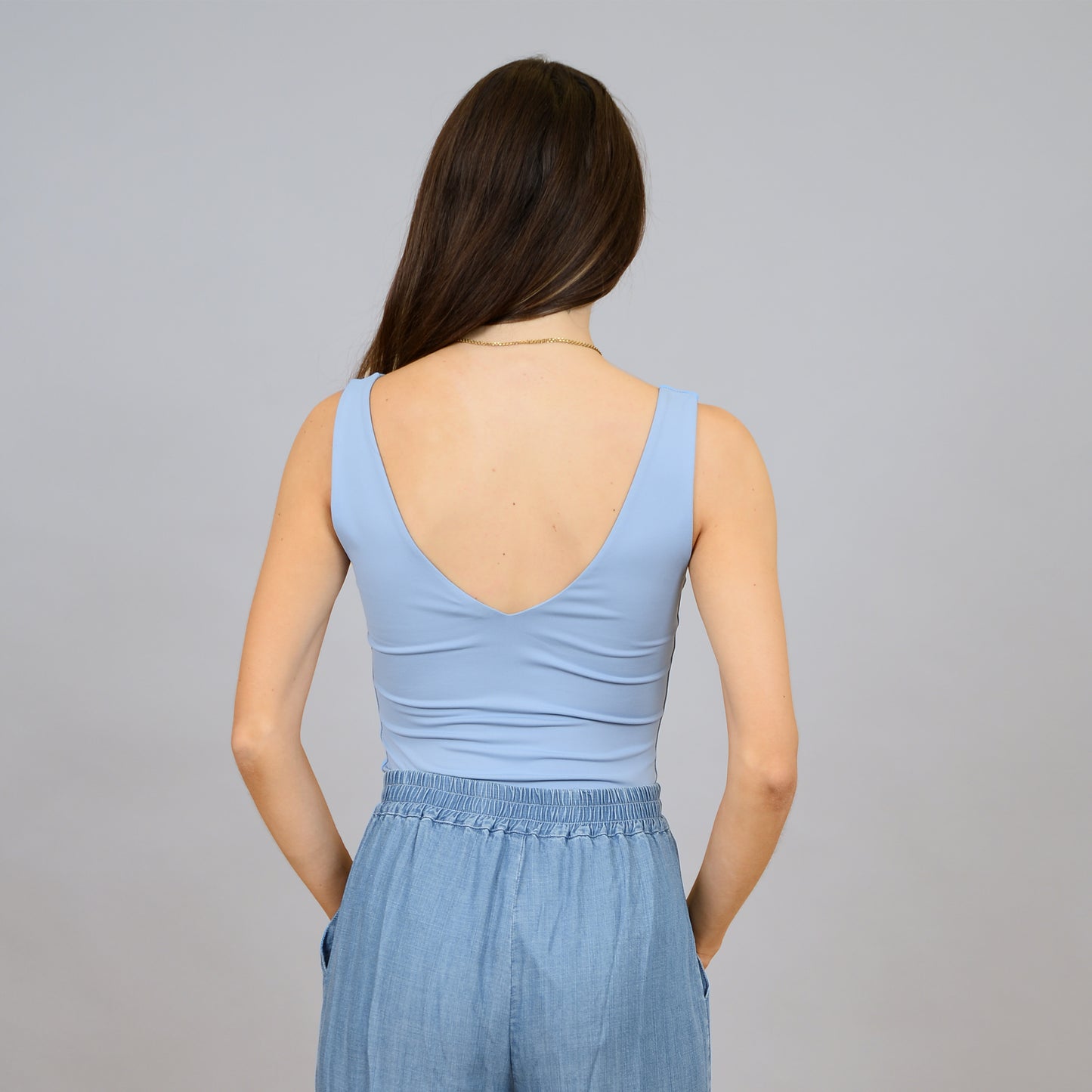 SECOND SKIN / Valentina V-Neck Bodysuit (3 Colors)