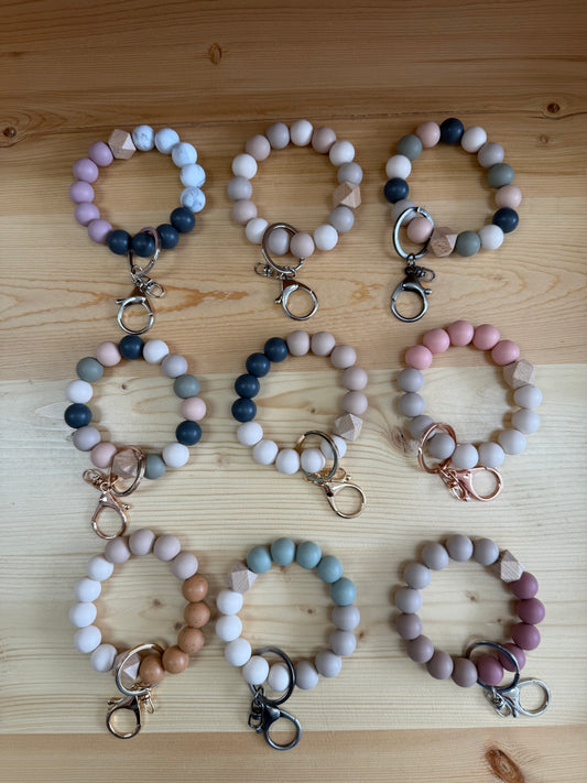 Hexagon Keychain Bracelets