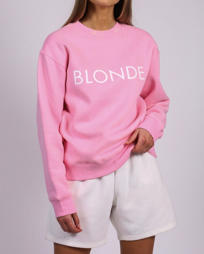 Blonde crewneck best sale