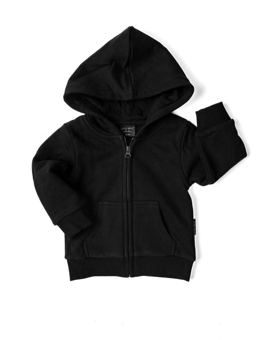 Little Bipsy / Zip Hoodie Black