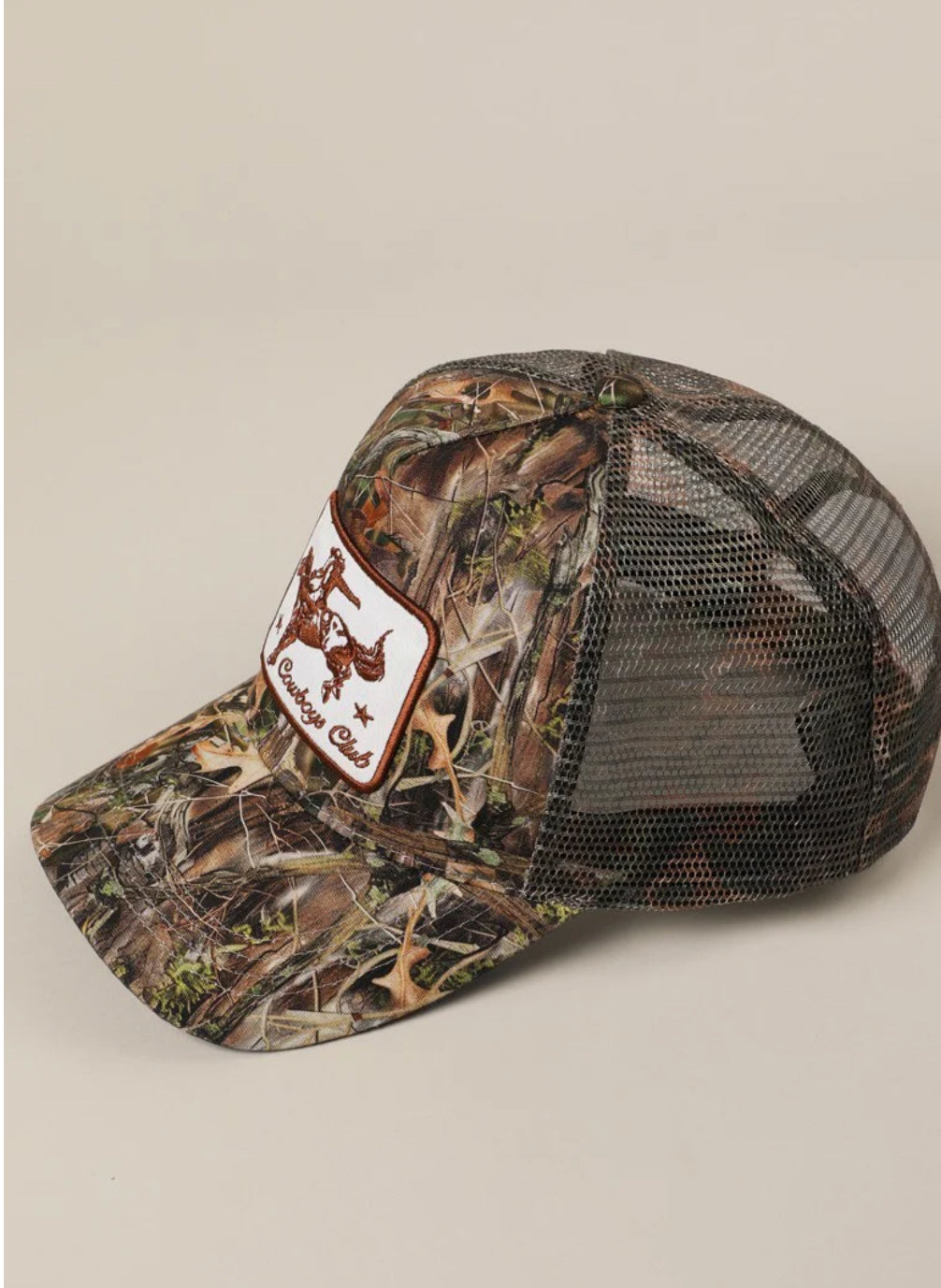 WC / Cowboy Club Camo Trucker Hat