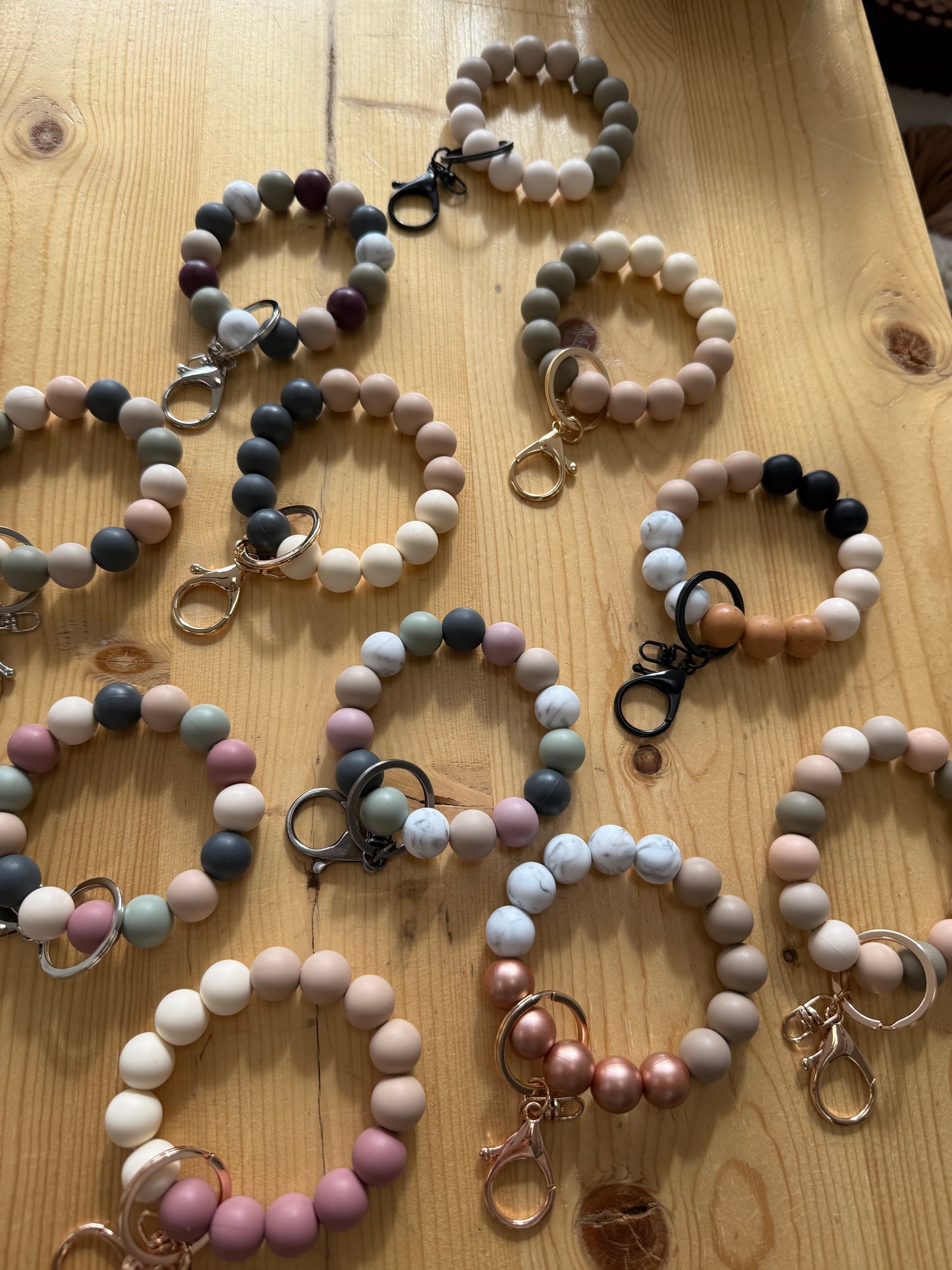 Sweet pea & ash / keychain bracelets (3 styles)