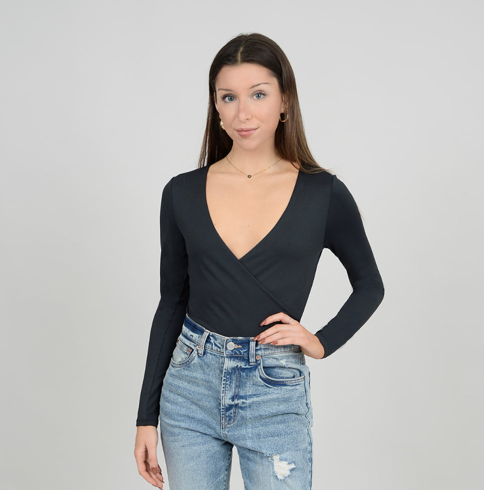 Second Skin Elodie Wrap Bodysuit