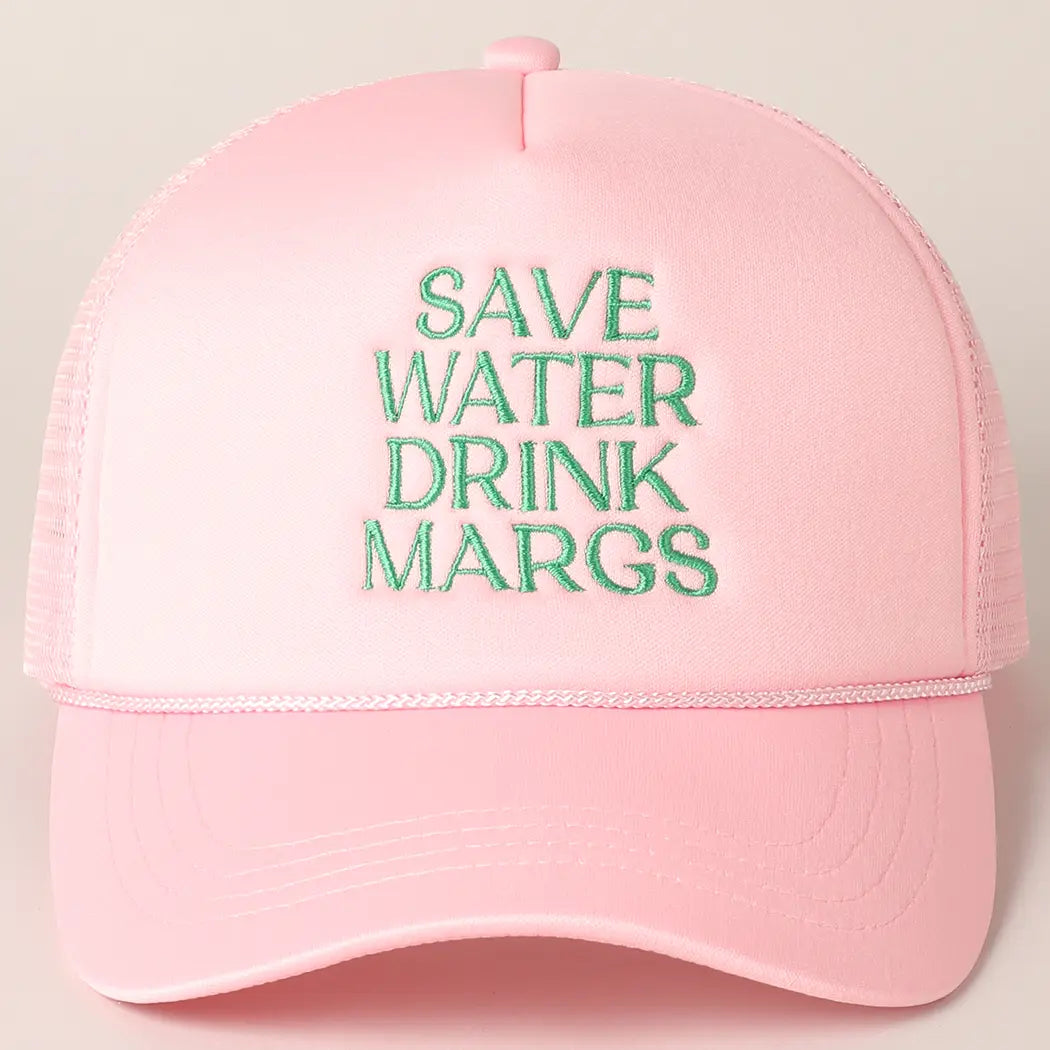 WC / Save Water Drink Margs Hat