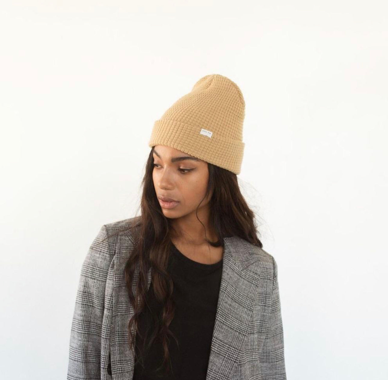 Gigi Pip / Marsh Waffle Knit Beanie (4 Colors)