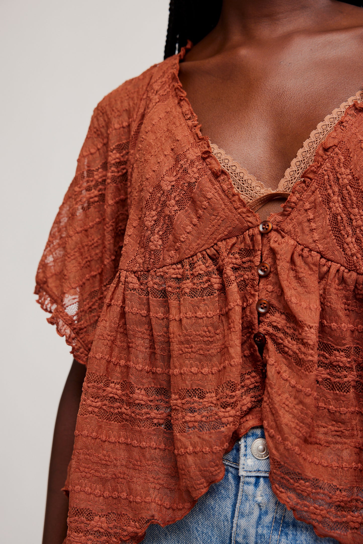 Free People / In Your Dreams Lace Top