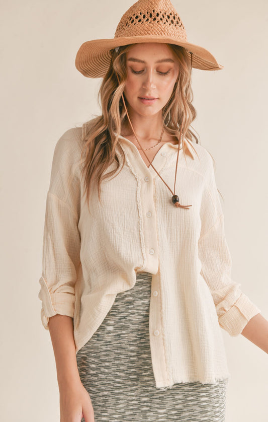 Sadie & Sage / Hobbies Button Up Shirt