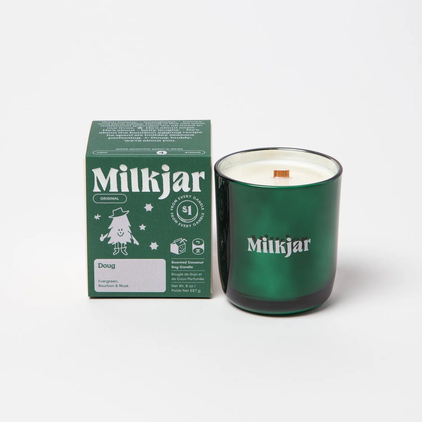 Milk Jar / Doug Candle