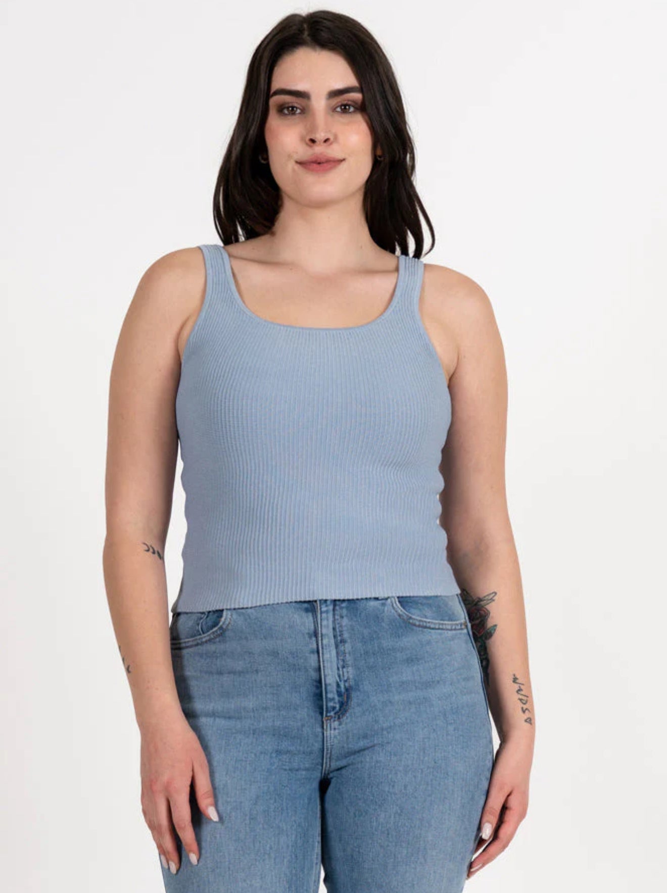 C’est Moi / Ottoman Rib Tank (2 colors)