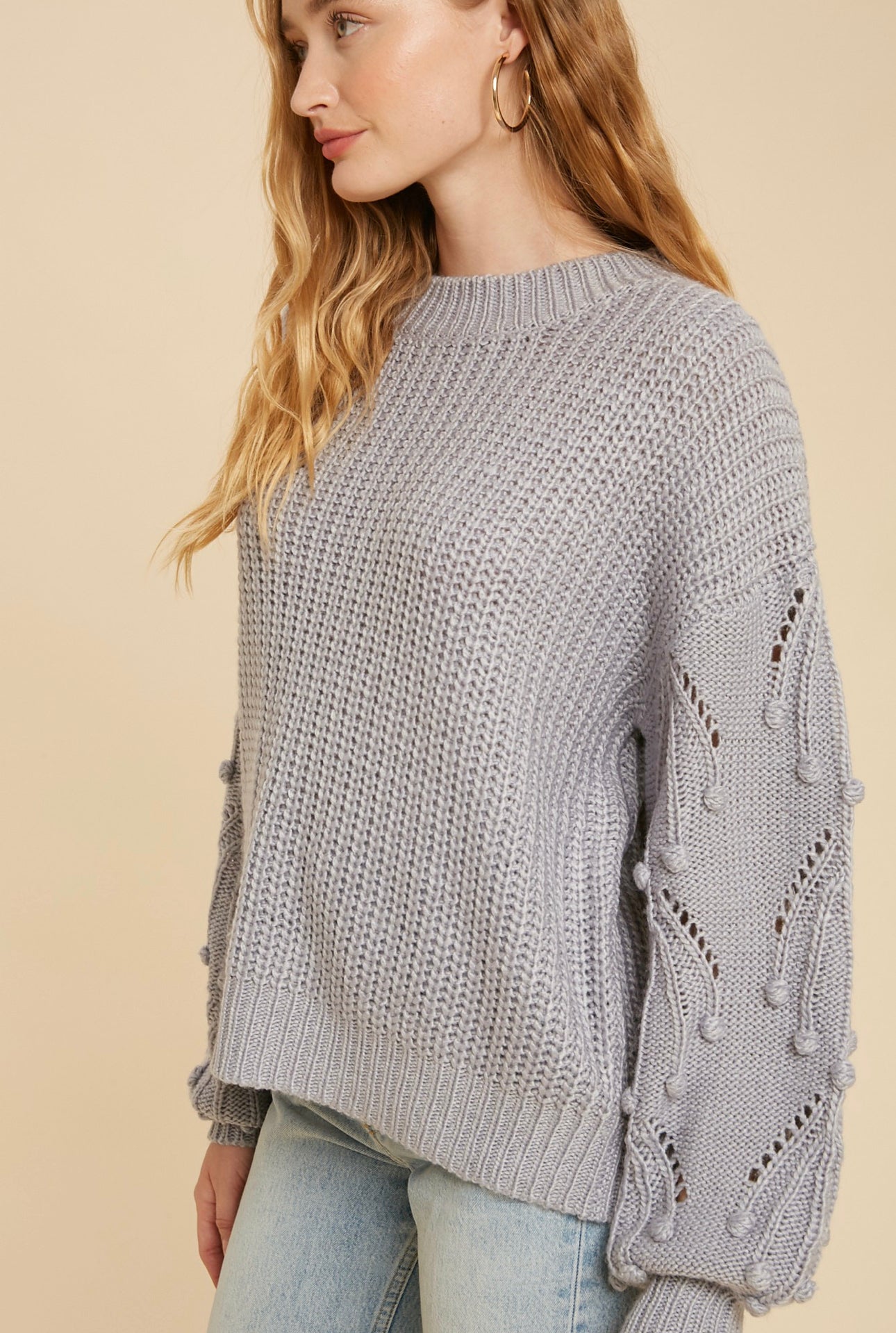 WC Pom Knitted Sweater