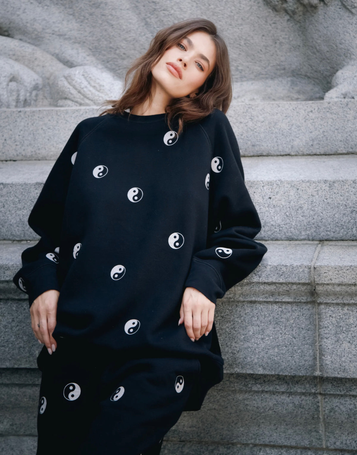Brunette the Label / Yin Yang Crewneck
