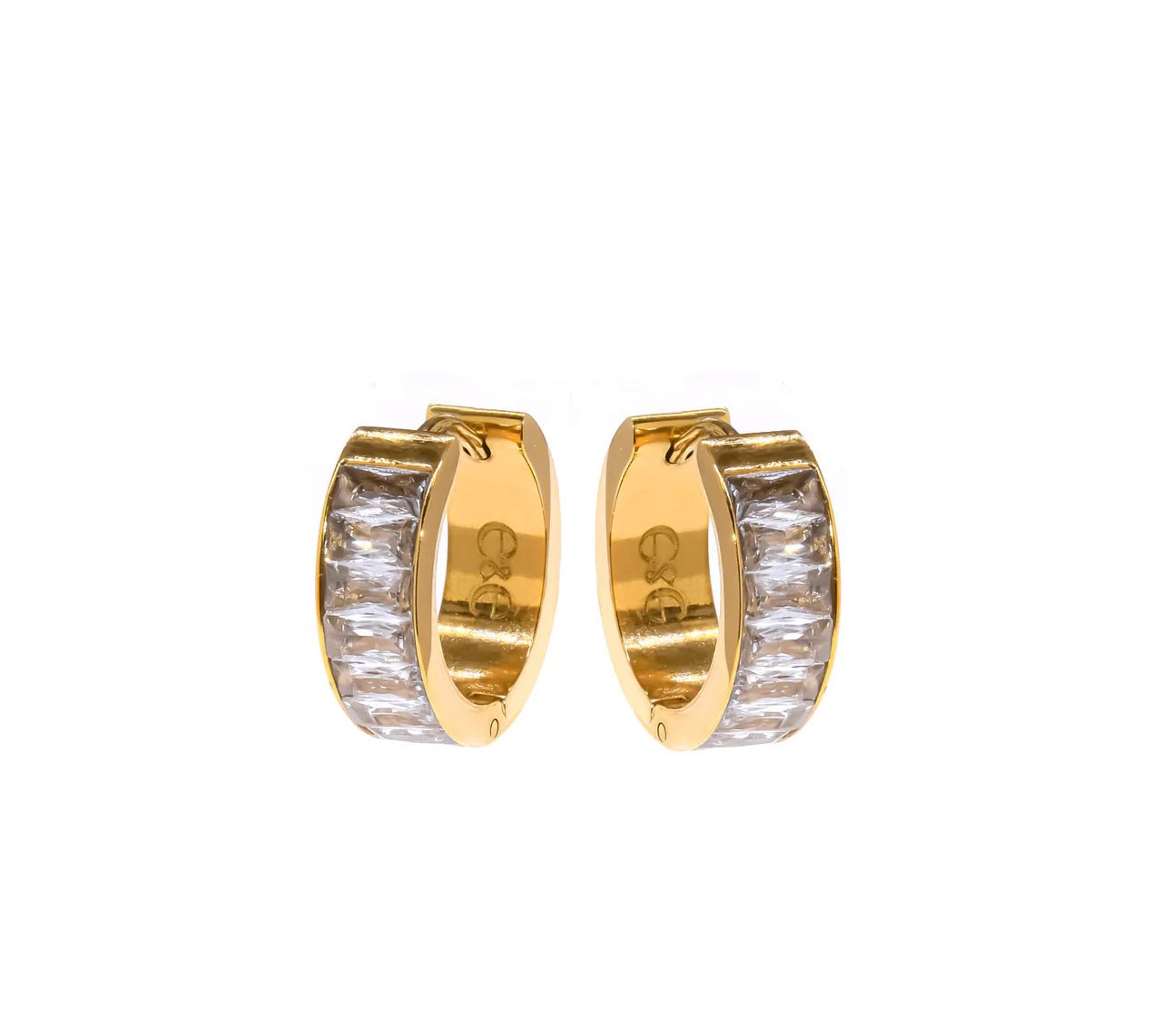 Eliasz & Ella / Toscana Hoops in Gold