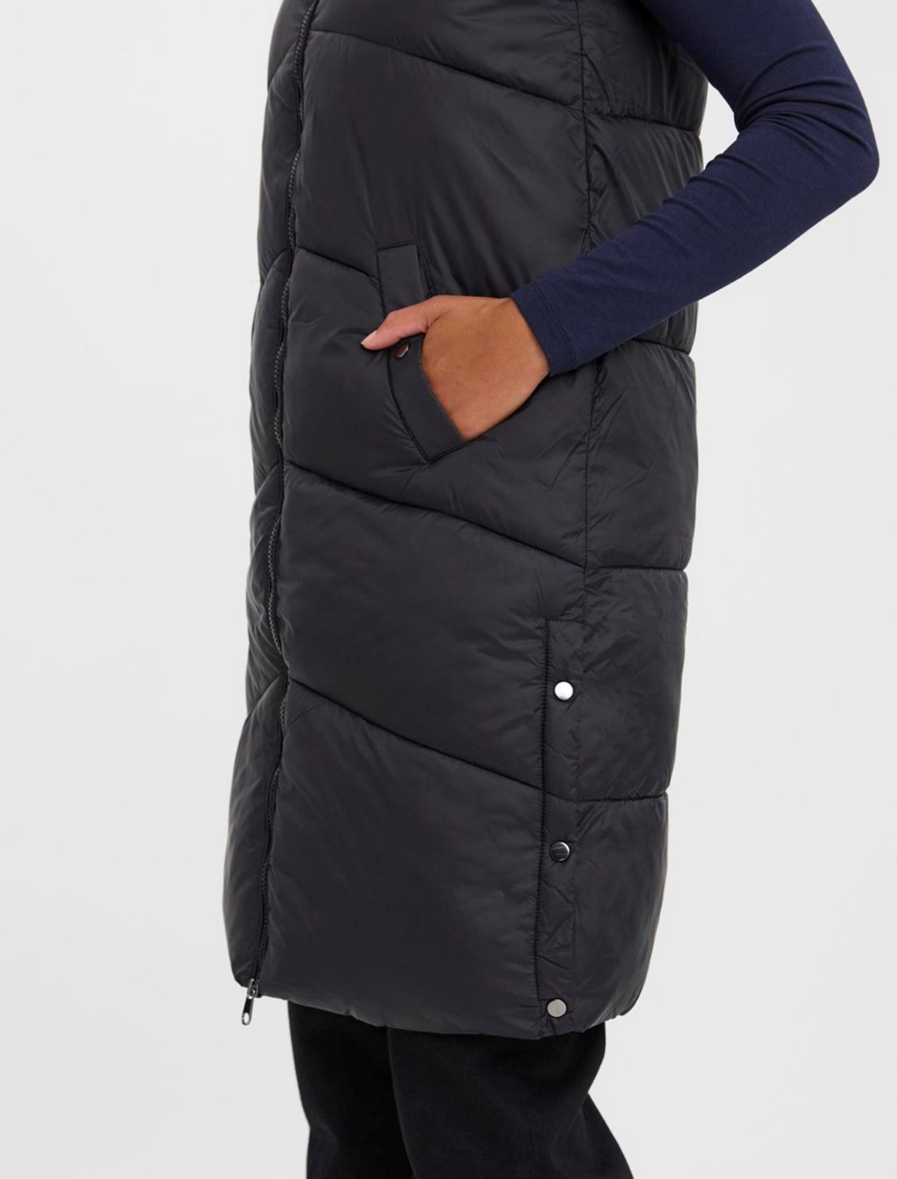 VERO MODA Uppsala Vest (Black)