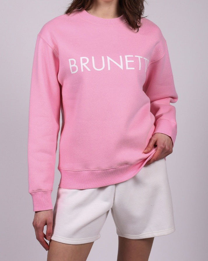 Brunette crewneck sale