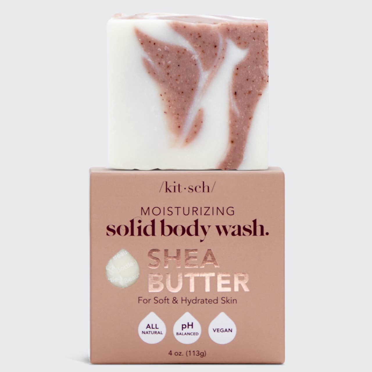 Kitsch / Shea Butter Solid Body Wash Bar