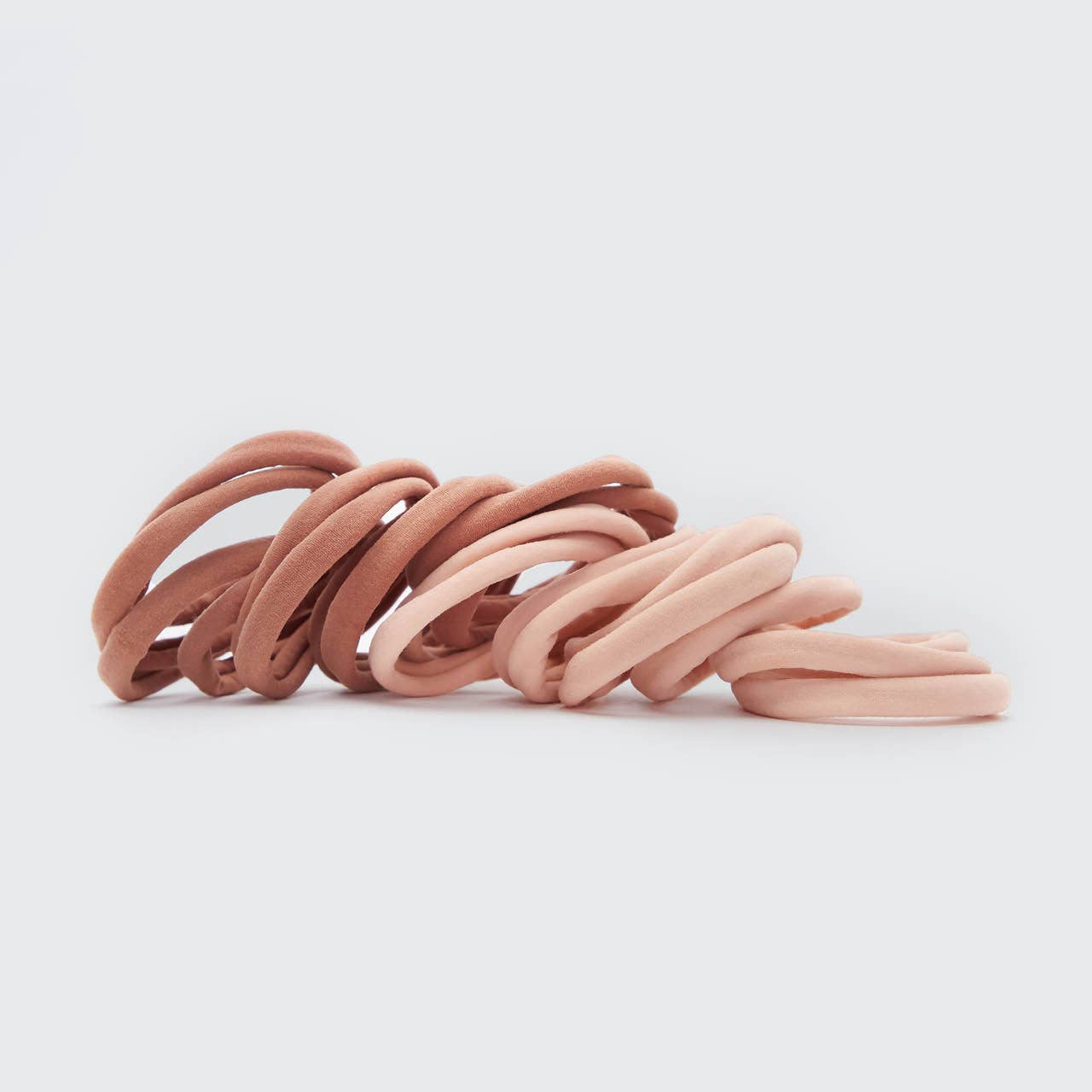 Kitsch / Nylon Elastics 20pc set - Blush