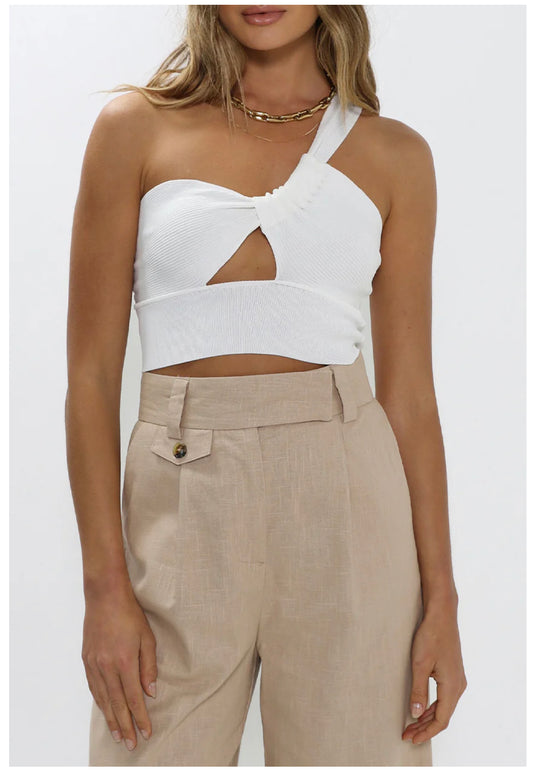 MADISON THE LABEL RUBY KNIT TOP