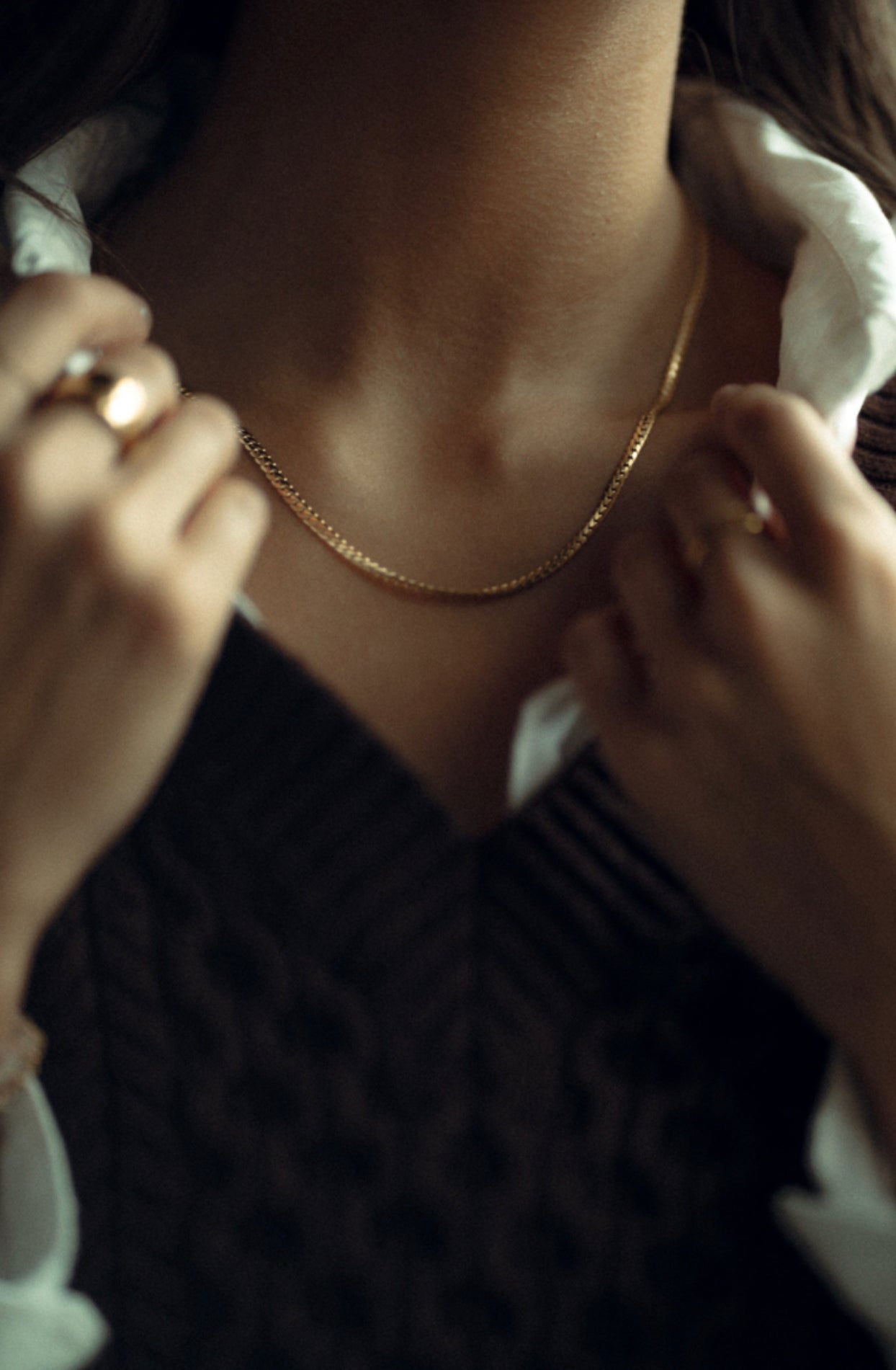 eLiasz & eLLa / Requisite Boxy Link Chain Necklace