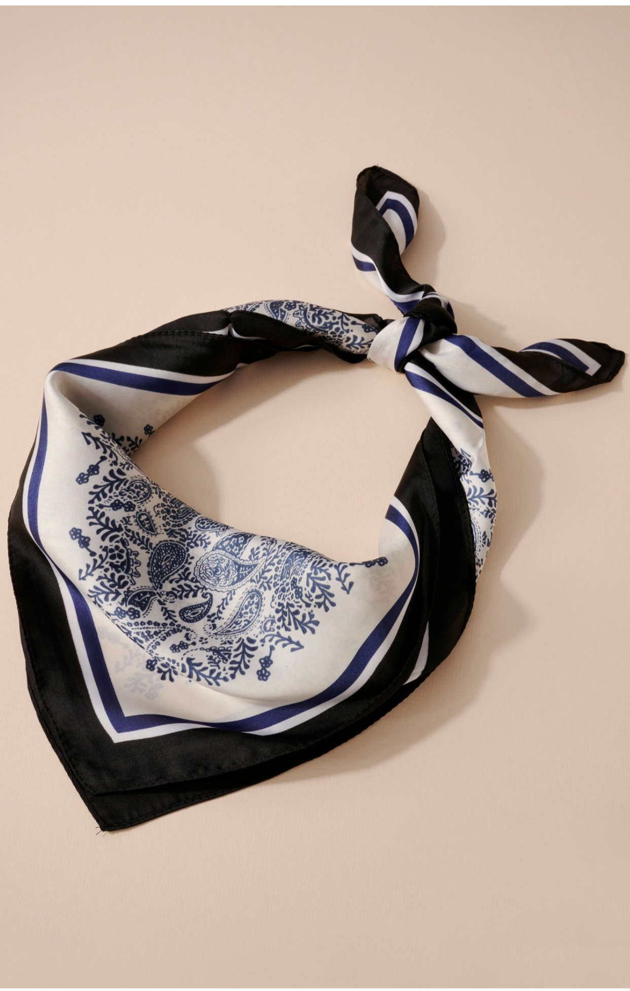 WC Paisley Silk Bandana
