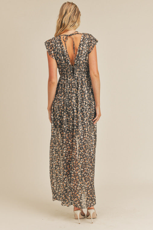 WC Printed Maxi Dress