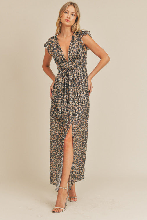 WC Printed Maxi Dress