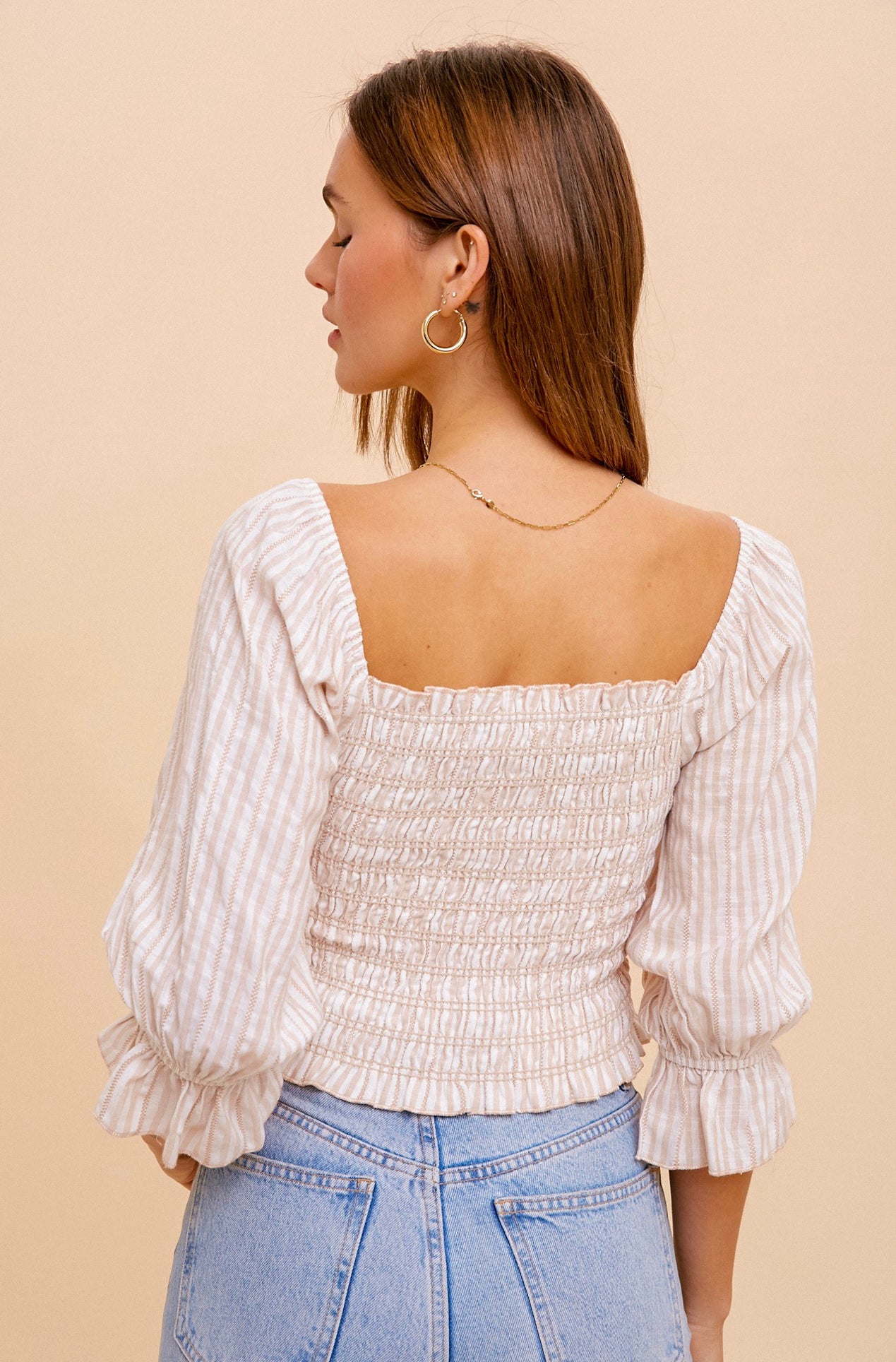 WC Smocked Top