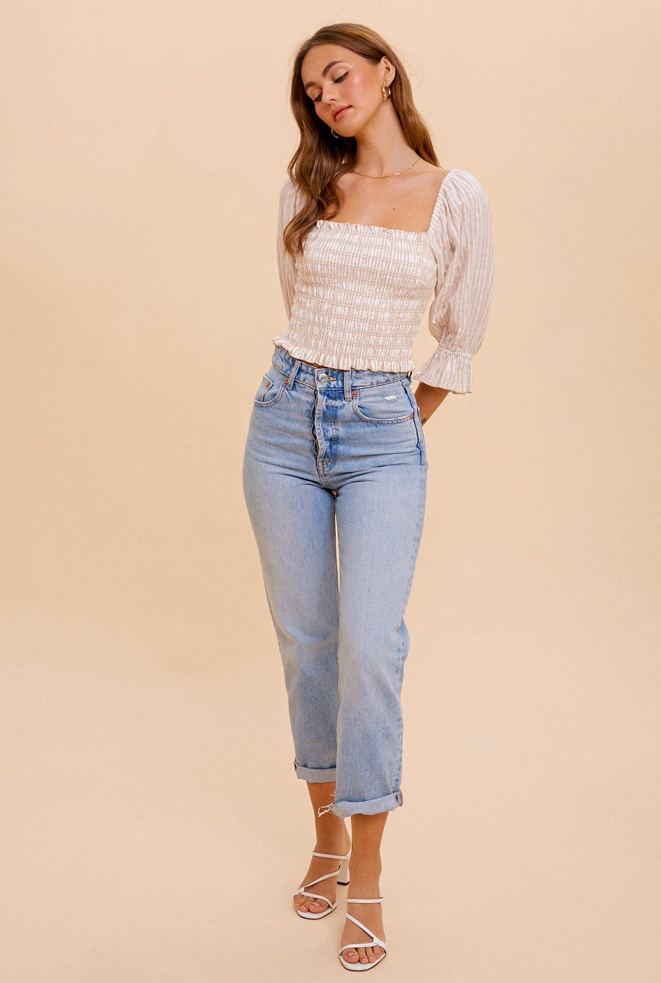 WC Smocked Top